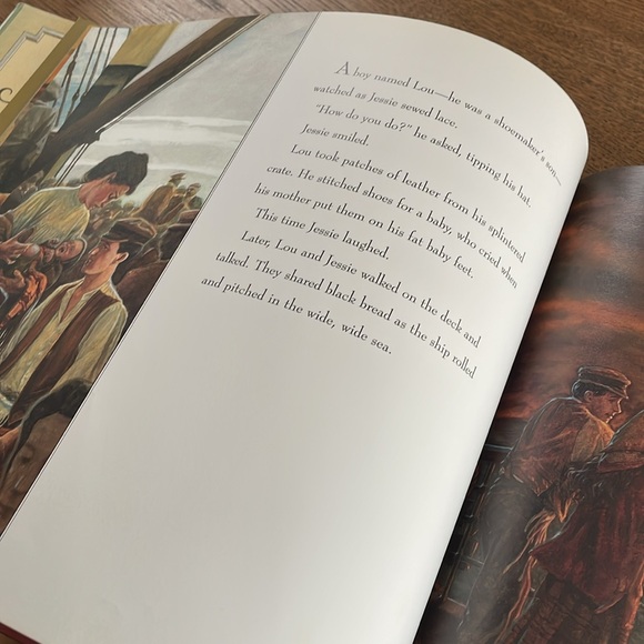 When Jessie Came Across the Sea Hard Cover Book Amy Hest illustrated by PJ Lynch - Picture 5 of 10